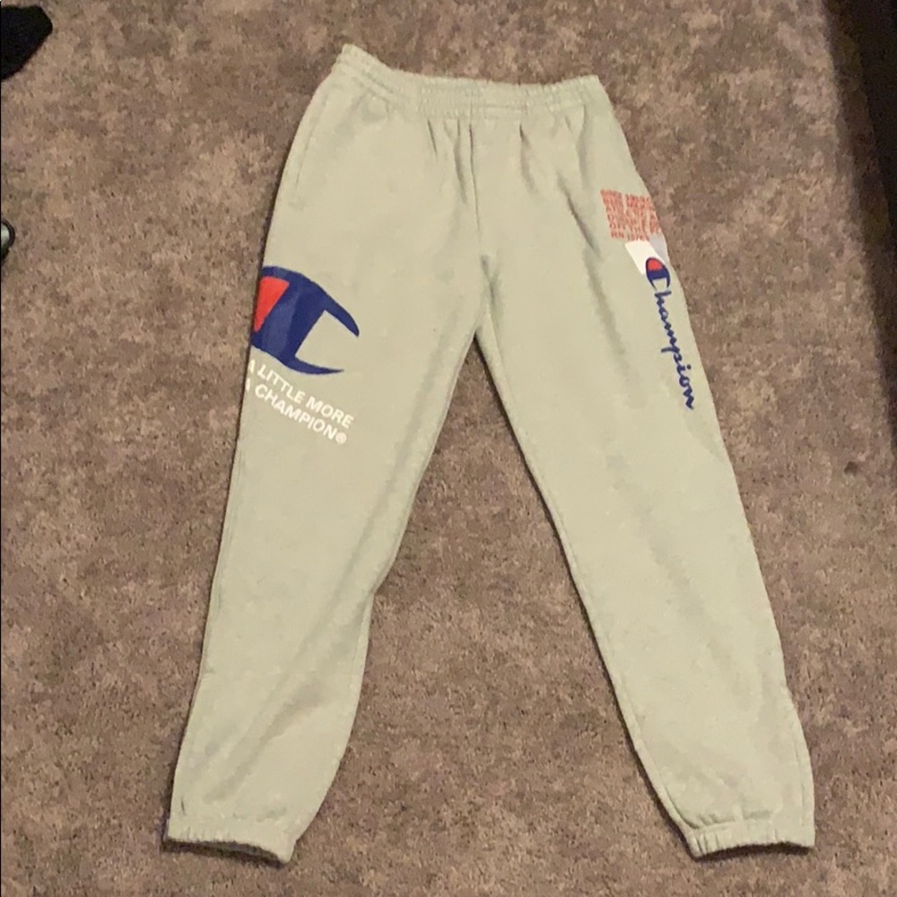 Grey champion sweatpants